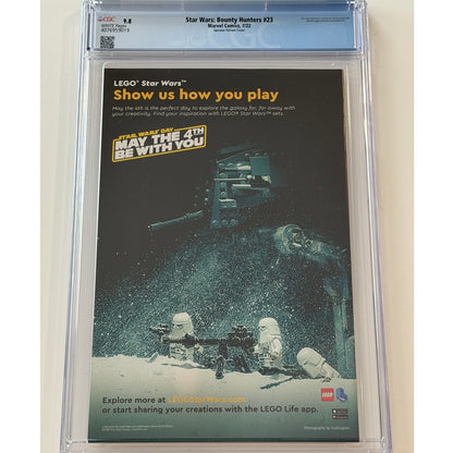 Star Wars: Bounty Hunters #23 9.8 CGC Universal Grade Sprouse Variant Cover