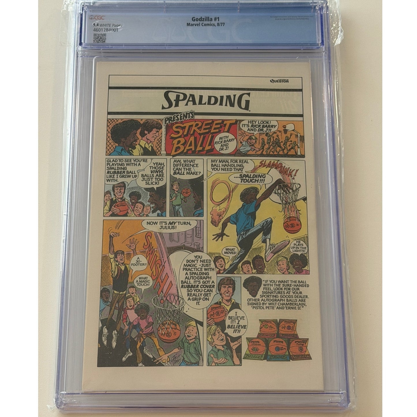 Godzilla #1 9.4 CGC Universal Grade