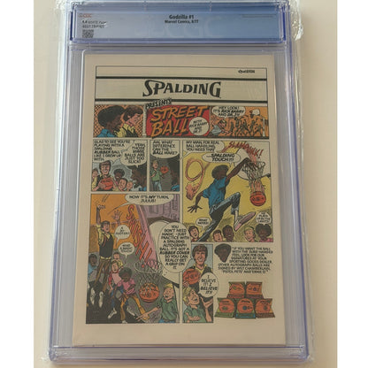 Godzilla #1 9.4 CGC Universal Grade