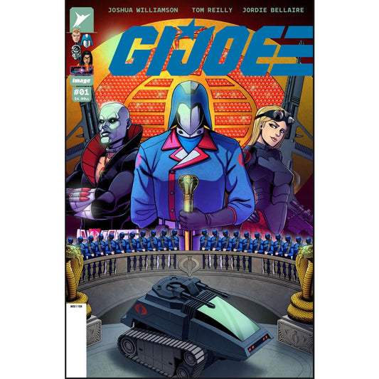 G.I Joe #1 Afshari Comics Exclusive Javan Jordan Foil Variant