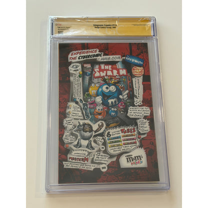 Simpson Comics #114 9.4 CGC S.S. HANK AZARIA