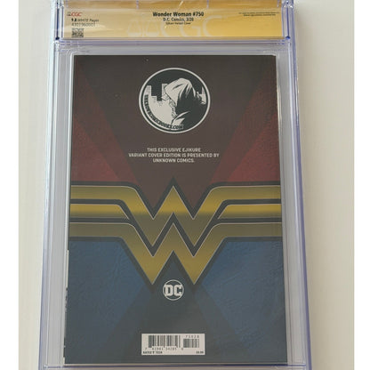 Wonder Woman #750 9.8 CGC S.S. EJIKURE Ejikure Variant Cover