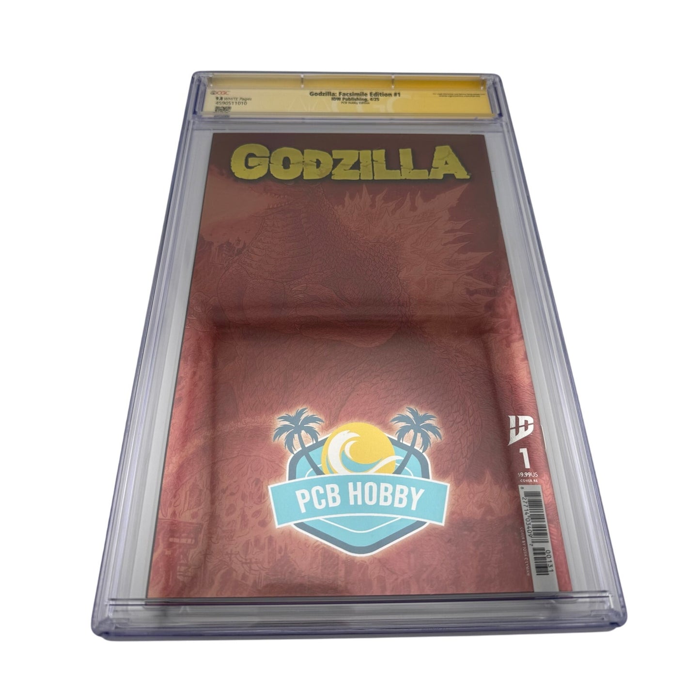 Godzilla: Facsimile Edition #1 - CGC 9.8 - Signed Josh Lyman