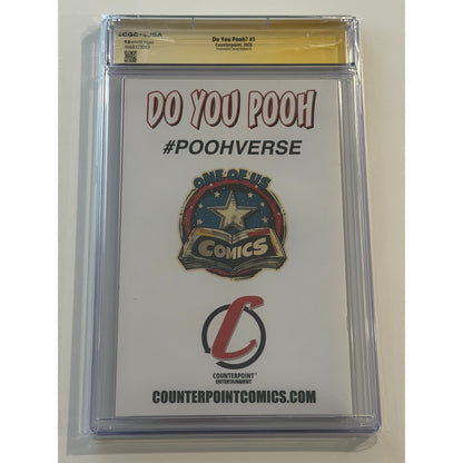 Do You Pooh? #1 9.8 CGCxJSA MARAT MYCHAELS "3/5" Print On Cover