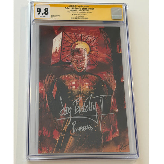 Orbit: Birth of a Slasher #nn 9.8 CGC S.S "PINHEAD" by DOUG BRADLEY