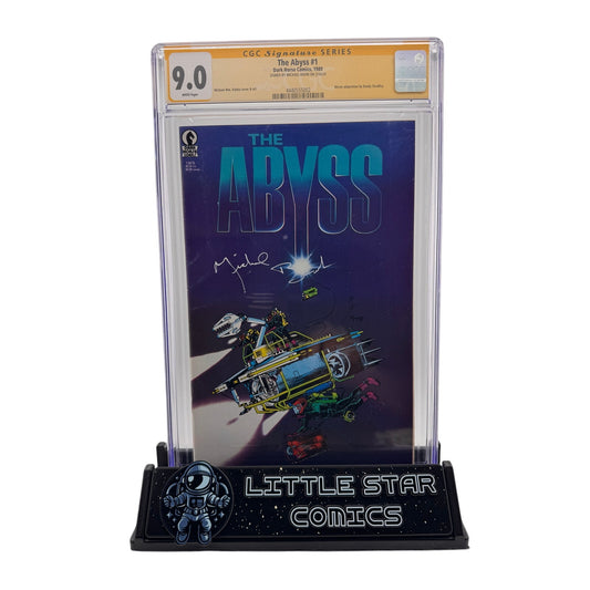 The Abyss #1 CGC SS 9.0 - Signed by Michael Biehn