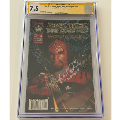 Star Trek: Deep Space Nine, Worf Special #0 7.5 CGC S.S. "WORF" by MICHAEL DORN