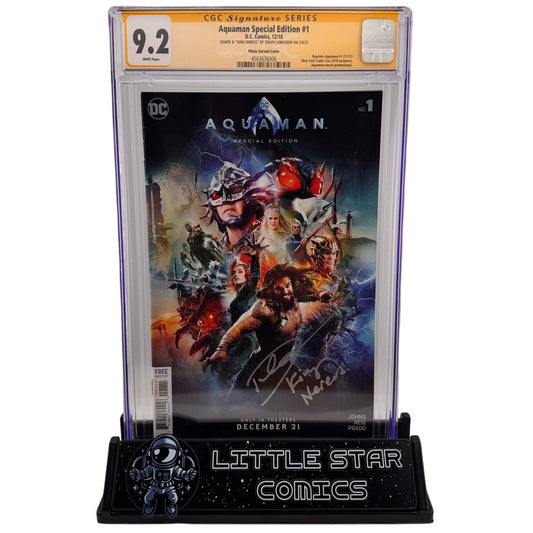 Aquaman Special Edition #1 CGC SS 9.2 – Signed by Dolph Lundgren
