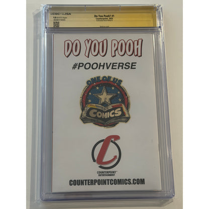 Do You Pooh? #1 9.8 CGCxJSA MARAT MYCHAELS "4/5" Print On Cover