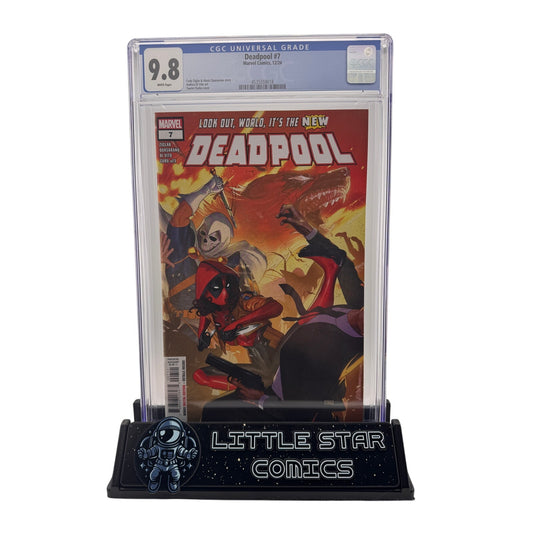 Deadpool #7 CGC 9.8 - Marvel 12/24 - Taurin Clarke Cover Variant