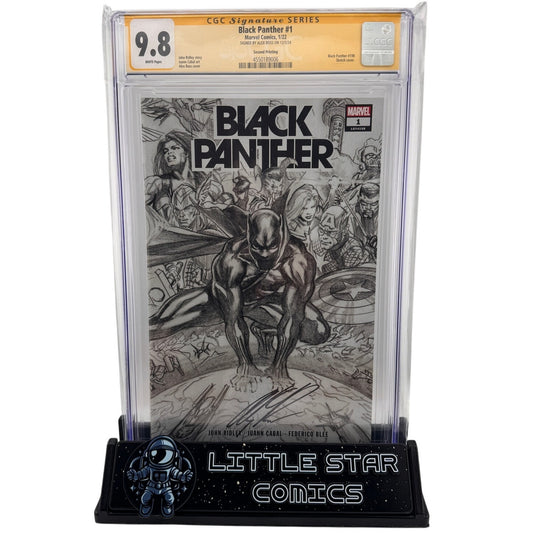 Black Panther #1 – CGC 9.8 – Signed by Alex Ross