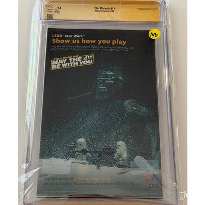The Marvels #11 9.8 CGC S.S. ALEX ROSS Infinity Cover