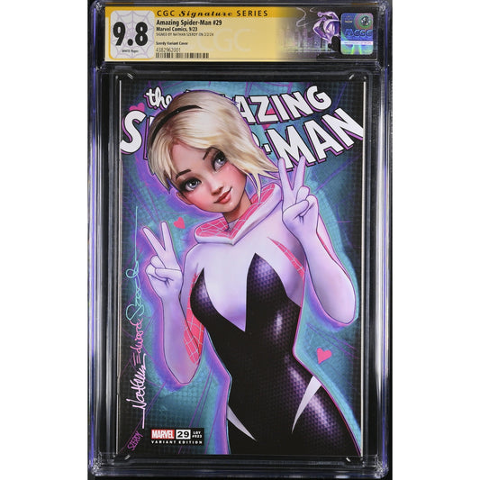 Amazing Spider-Man #29 (2023) - CGC 9.8 - Signed Szerdy Variant