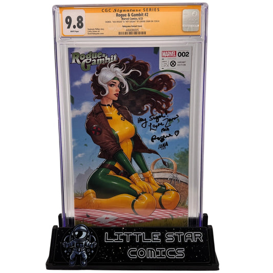 Rogue & Gambit #2 – CGC Signature Series 9.8 – Signed by Lenore Zann