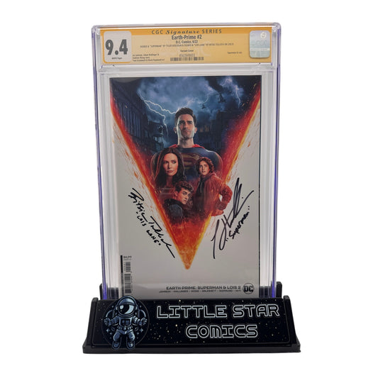 Earth-Prime #2 CGC SS 9.4 - Signed by Tyler Hoechlin & Bitsie Tulloch
