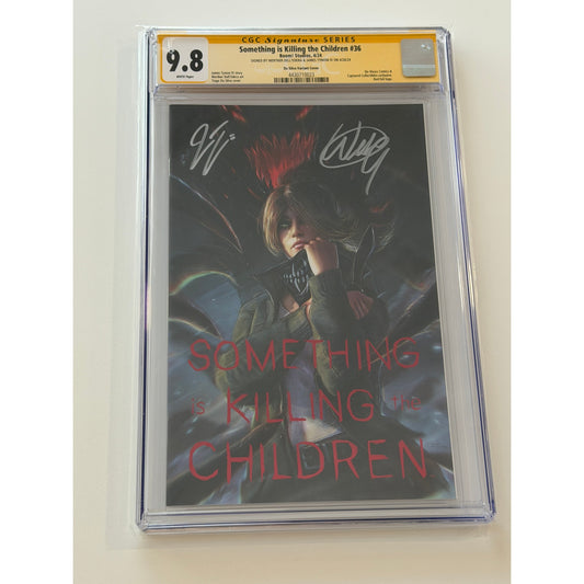 Something is Killing the Children #36 9.8 CGC S.S. WERTHER D. & JAMES T. IV