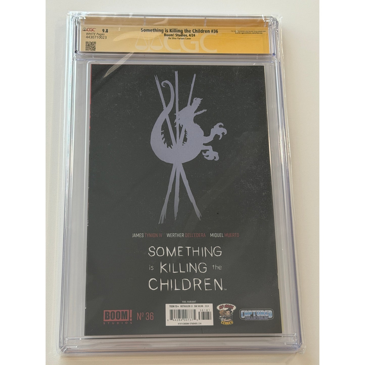 Something is Killing the Children #36 9.8 CGC S.S. WERTHER D. & JAMES T. IV