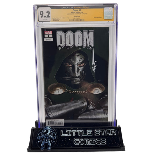 Doom #1 CGC 9.2 SS - Signed by Sanford Greene