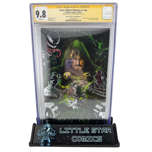 Robert Downey Jr. - CGC 9.8 - Sign and Remark Martin Zavala - Fan Expo Exclusive