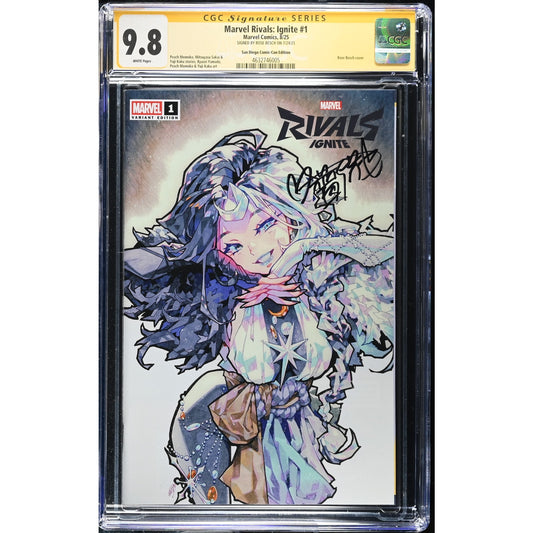 Marvel Rivals: Ignite #1 (2025) - CGC 9.8 SS - Signed by Rose Besch