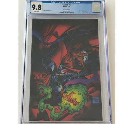 Spawn #1 9.8 CGC Universal Grade Mexican Edition