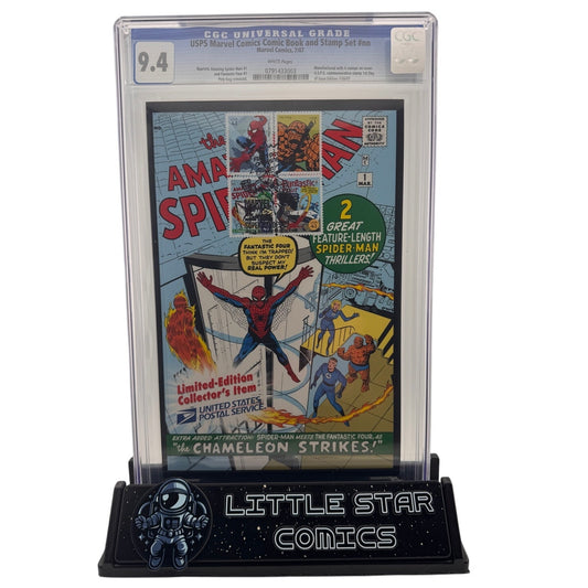 USPS Marvel Comics Comic Book & Stamp Set #nn – Spider-Man & Fantastic Four