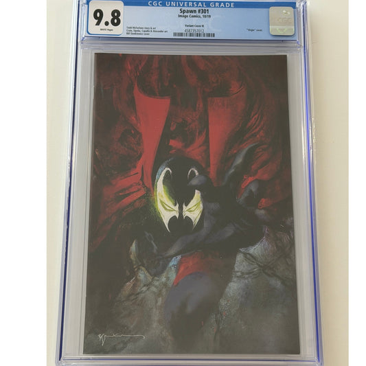 Spawn #301 9.8 CGC Universal Grade Variant Cover N