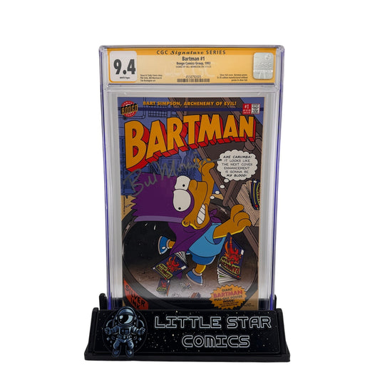 Bartman #1 CGC SS 9.4 - Signed by Bill Morrison