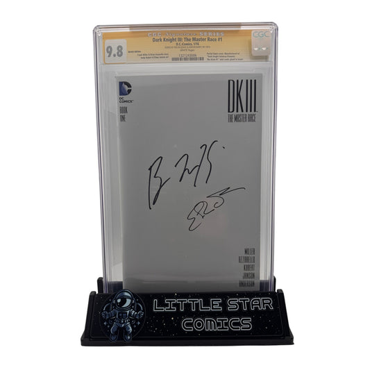 Dark Knight III: The Master Race #1 CGC SS 9.8 - Signed by Mckenzie & Richards