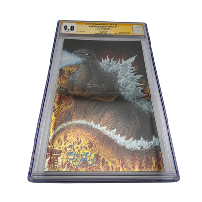 Godzilla: Facsimile Edition #1 - CGC 9.8 - Signed Josh Lyman