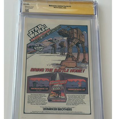 Wolverine Limited Series #2 9.2 CGC S.S. JOE RUBINSTEIN