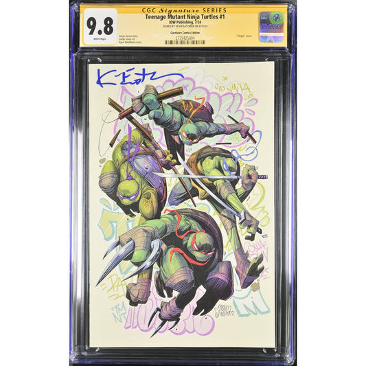 Teenage Mutant Ninja Turtles #1  - CGC 9.8 - Signed Kevin Eastman