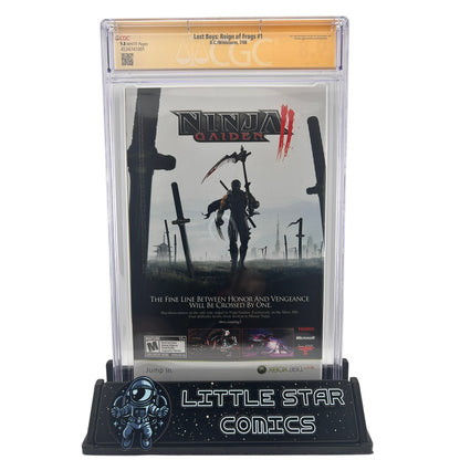 Celeb Lost Boys Reign of Frogs #1 CGC - 9.8 Signed by Kiefer Sutherland DC